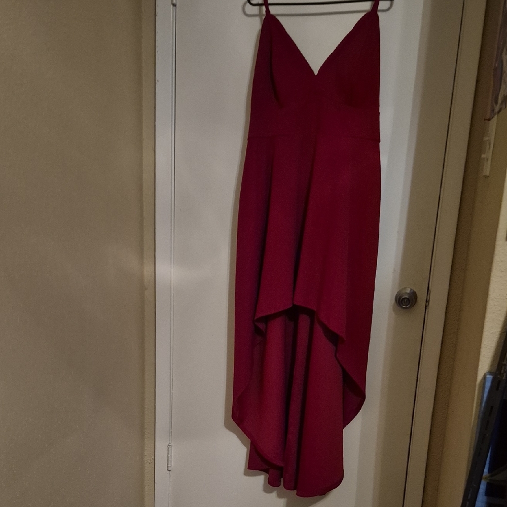 Speechless Elegant Red Evening Dress